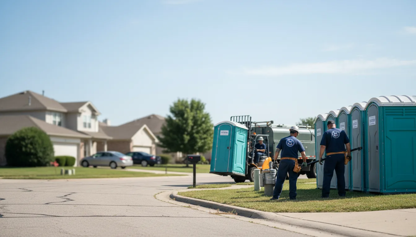 Porta Potty Rental in Matteson, IL near me